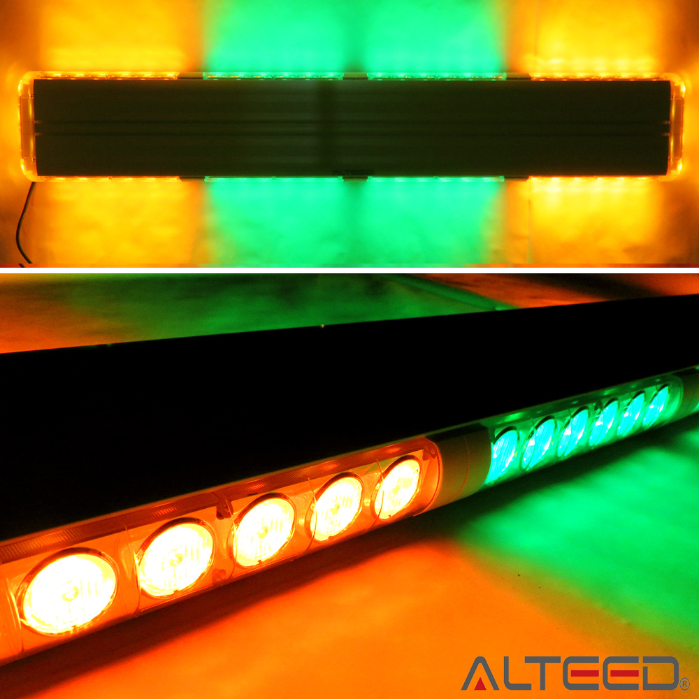 ALTEEDパトランプ 車載用大型LED回転灯 黄色緑色2色発光 激光